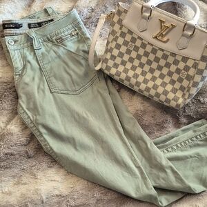 Miss Me Green Pants